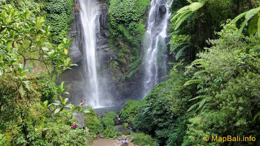 Sekumpul Waterfall Bali.